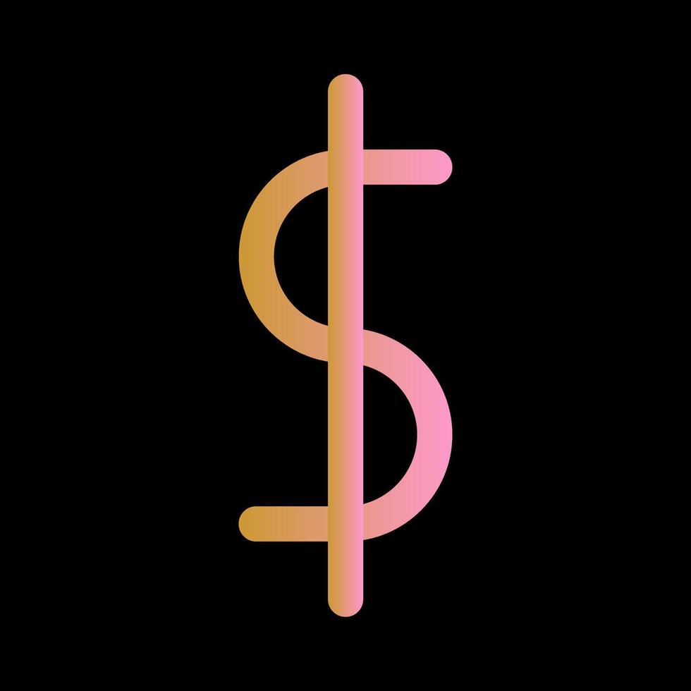 Dollar Icon Design vector
