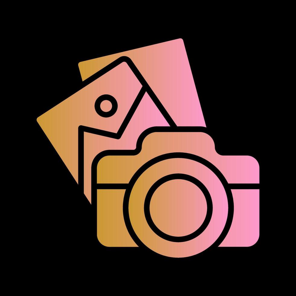 Photography Inspiration Icon Design vector