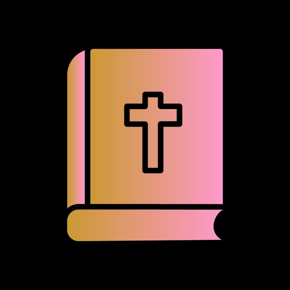 Bible Icon Design vector