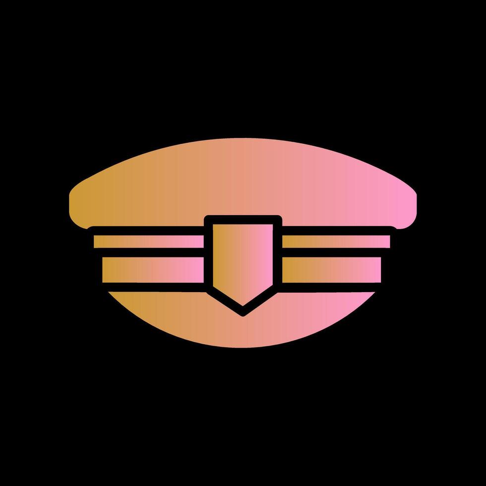 Postman Hat Icon Design vector