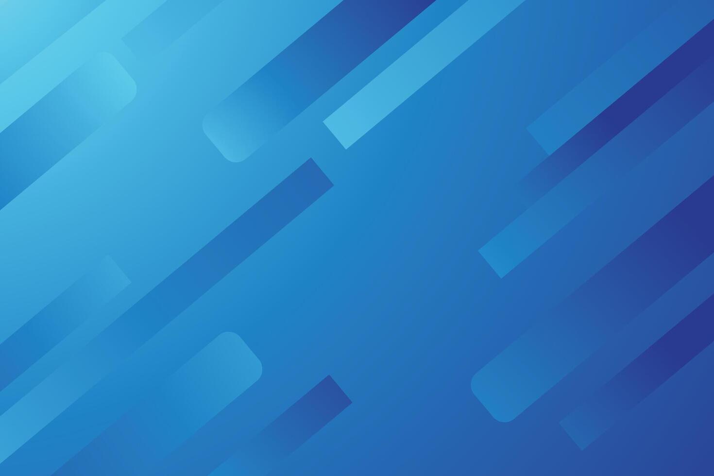 Abstract blue gradient geometric shape background design vector