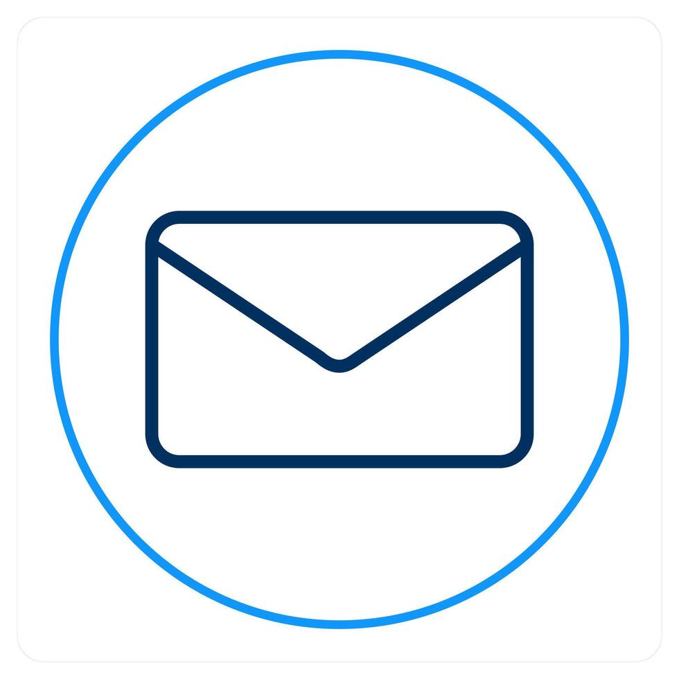 Envelope and mail icon concept vector
