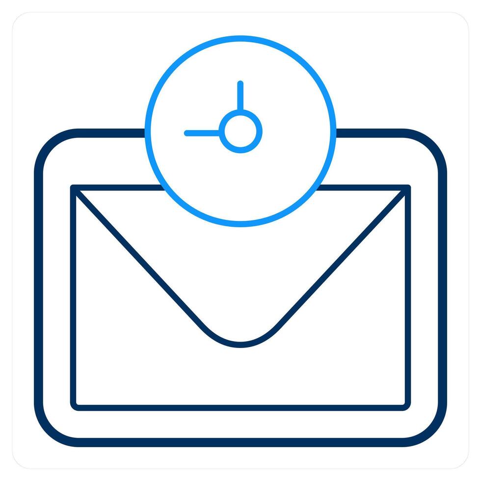 Mail and send icon concept vector