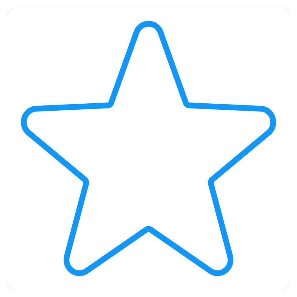 star and like icon concept vector