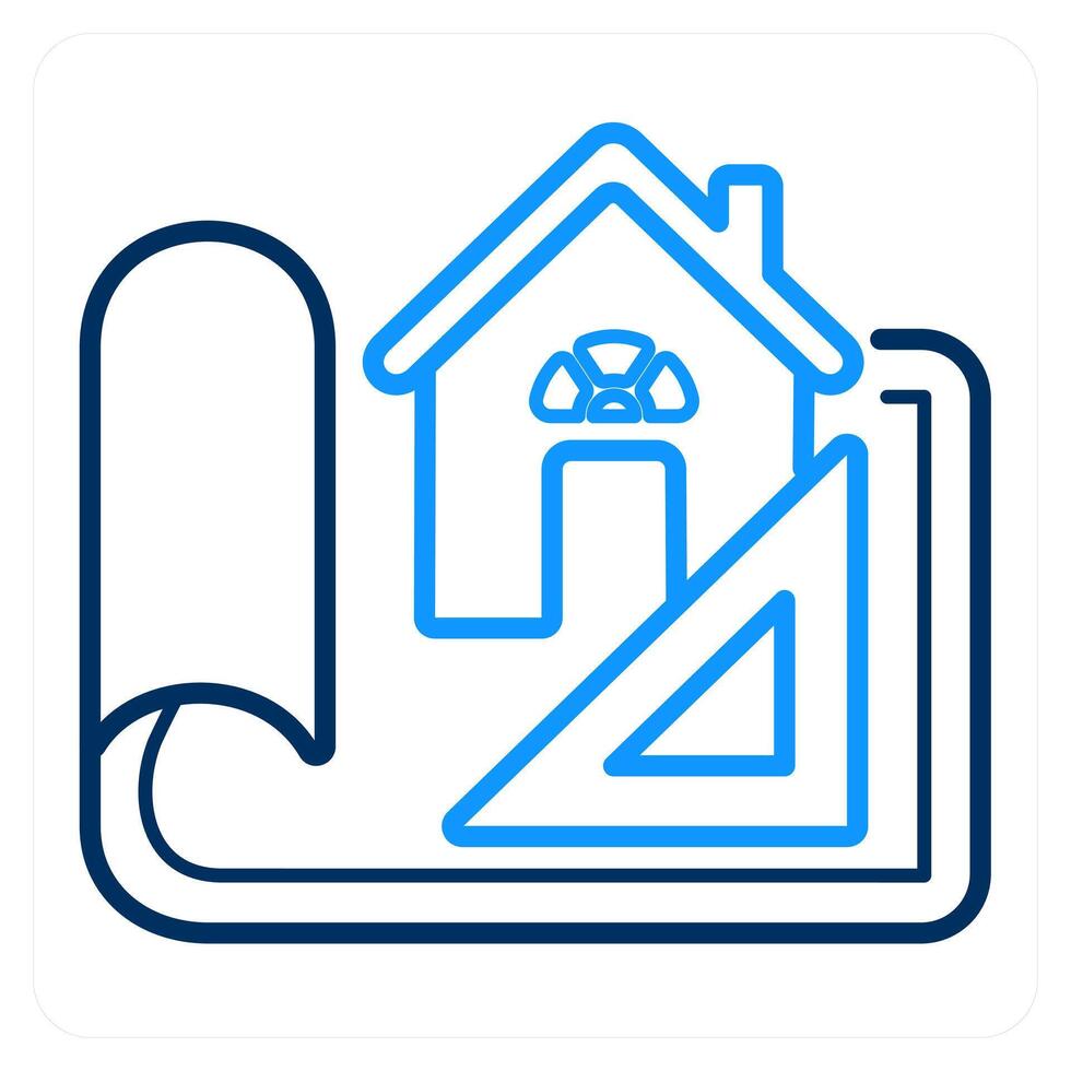 Design House and house icon concept vector