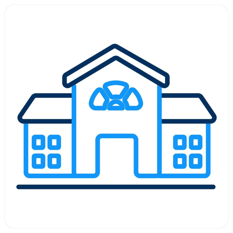 Floor Plan and blueprint icon concept vector