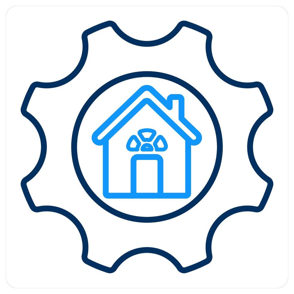 Smart Home And Control Icon Concept vector