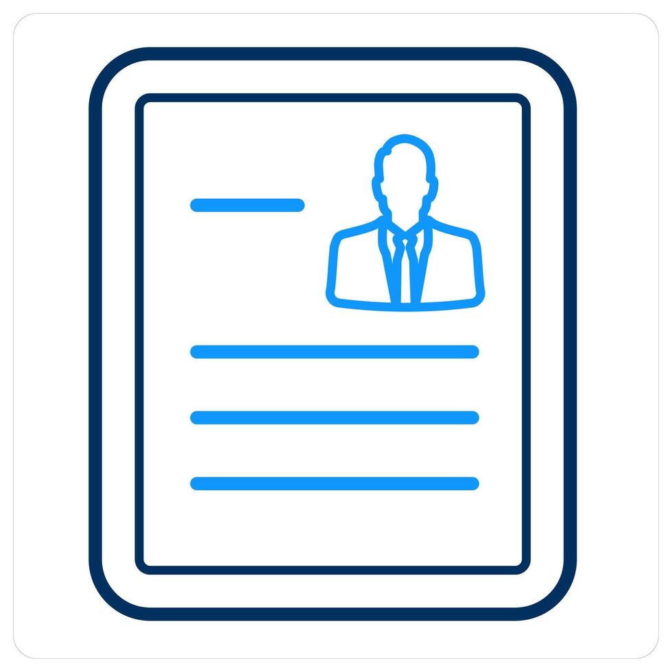 user details and access icon concept vector