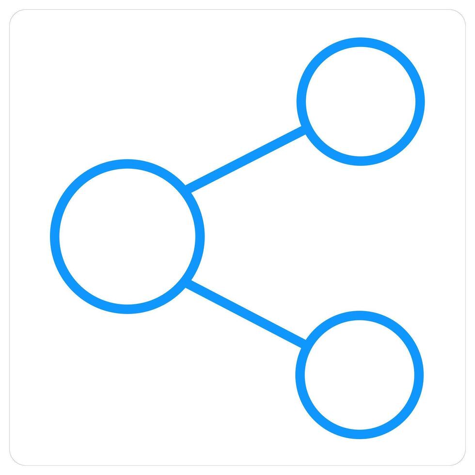 share and connection icon concept vector