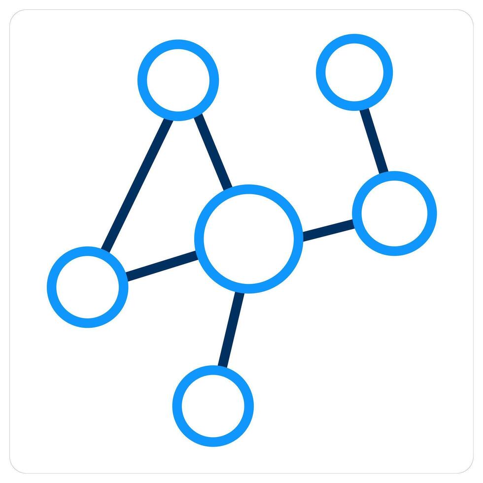network link and connection icon concept vector