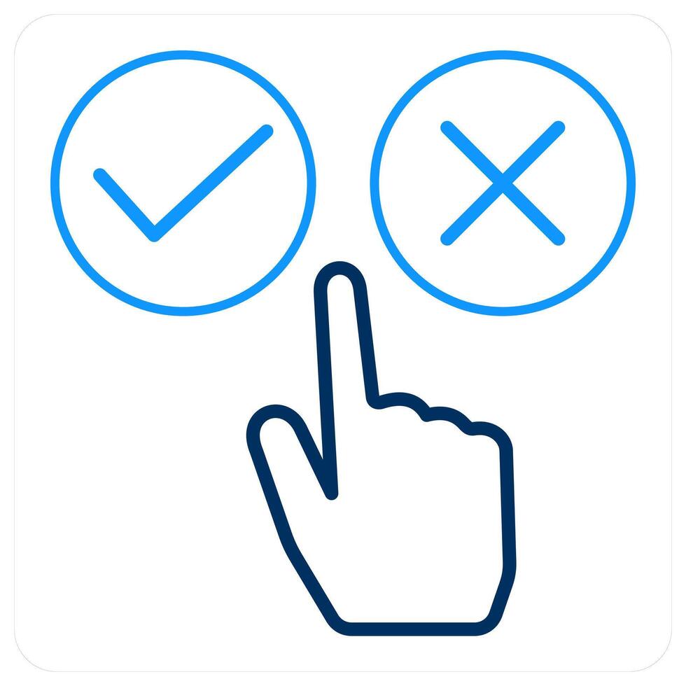 Survey and feedback icon concept vector