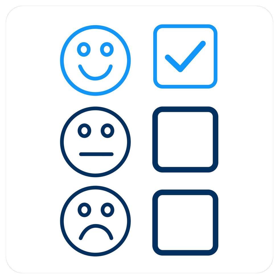 Feedback Survey and feedback icon concept vector
