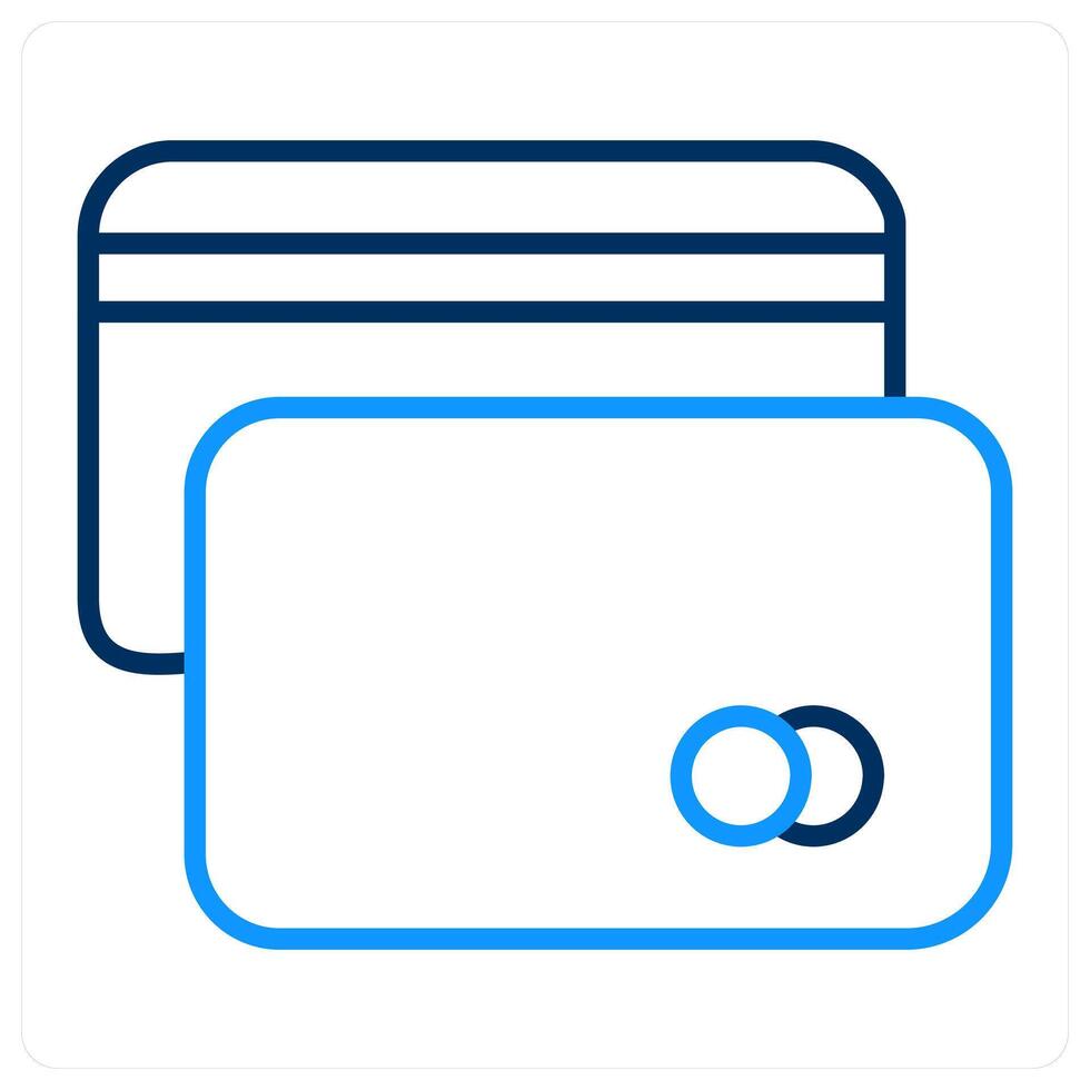 Debit Card and money icon concept vector