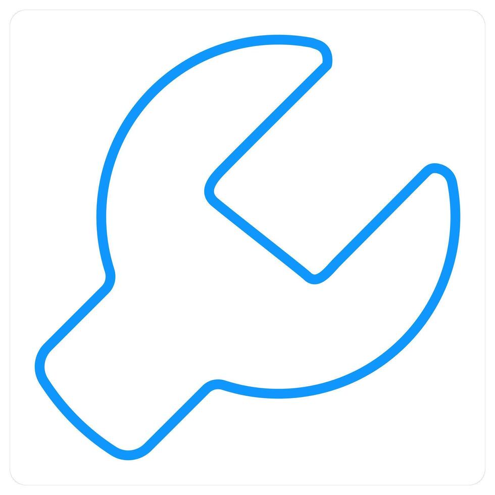 Configuration and tool icon concept vector