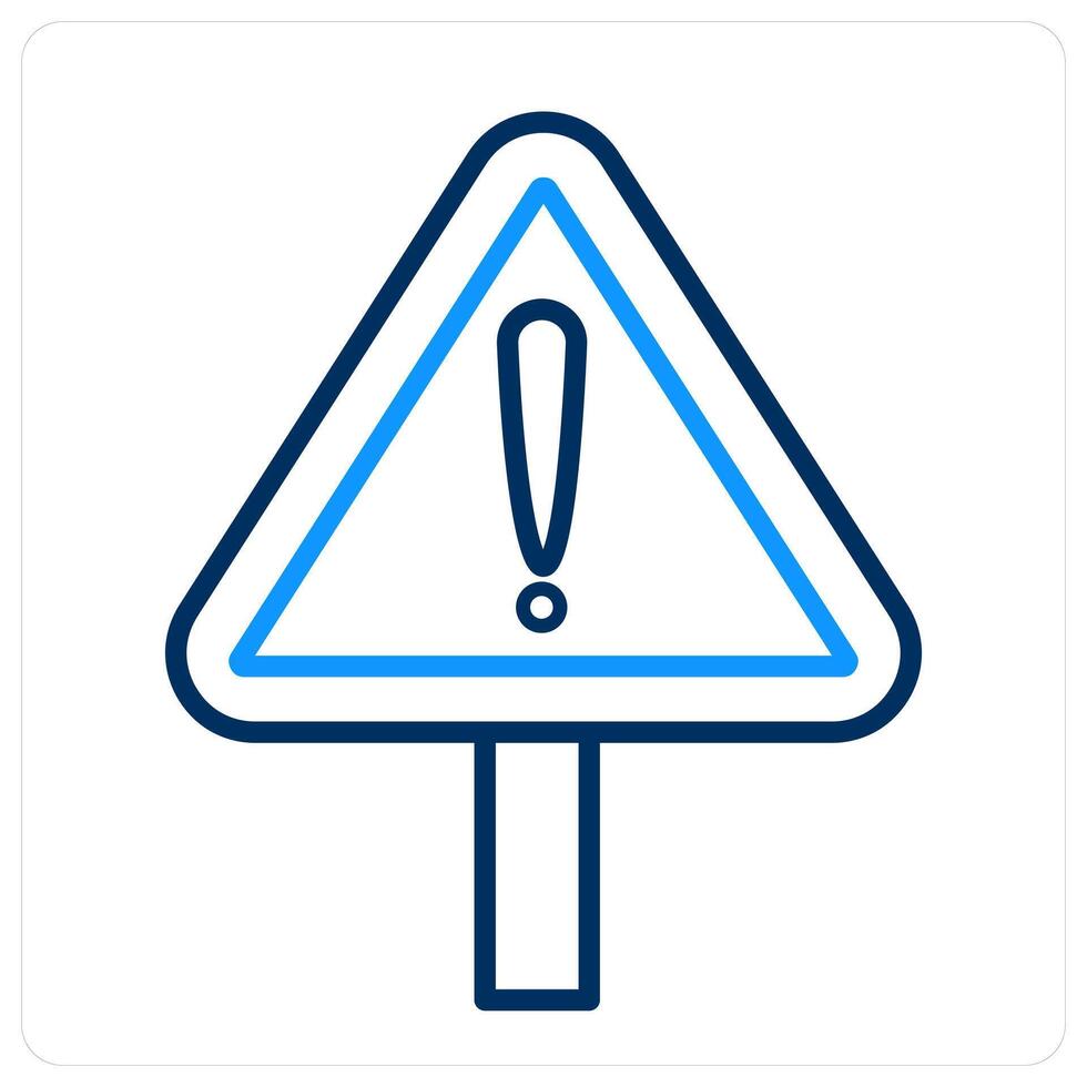 Alert and warning icon concept vector