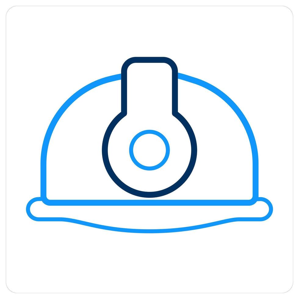 Construction Cap and helmet icon concept vector