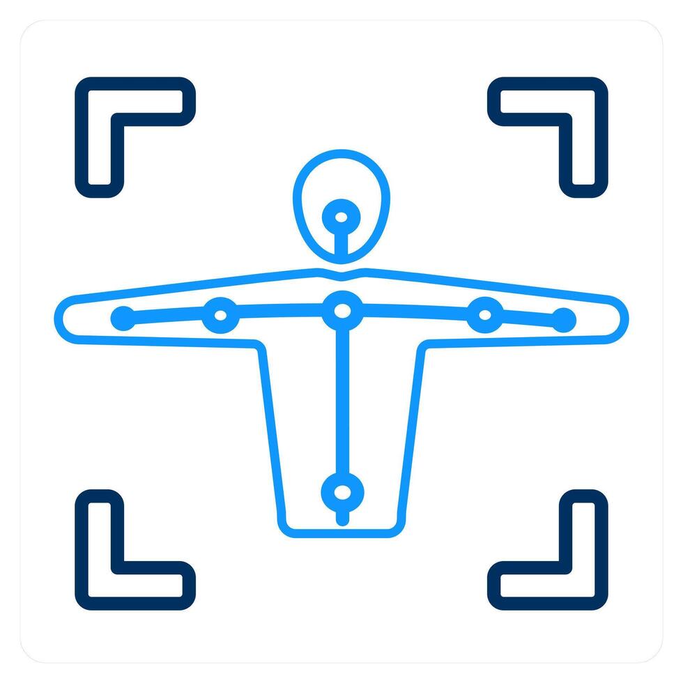 Motion Capture and movement icon concept vector