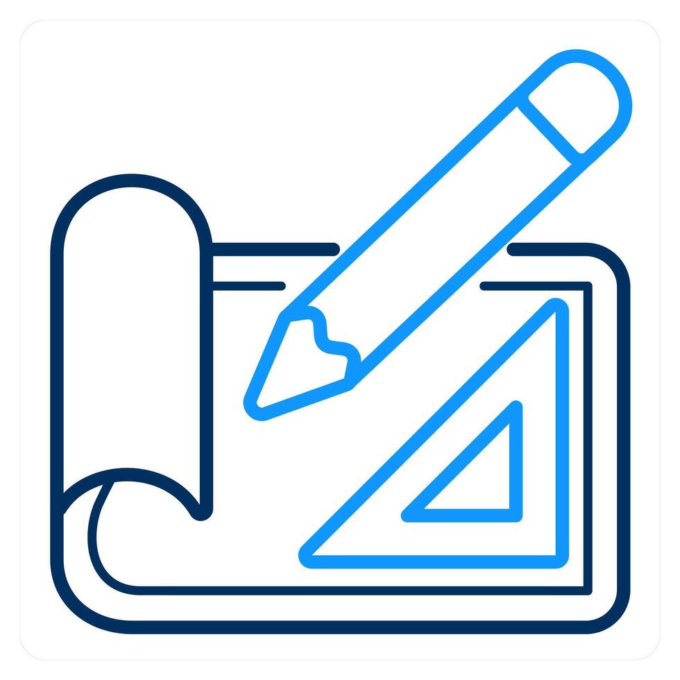 Projection Mapping and projection icon concept vector