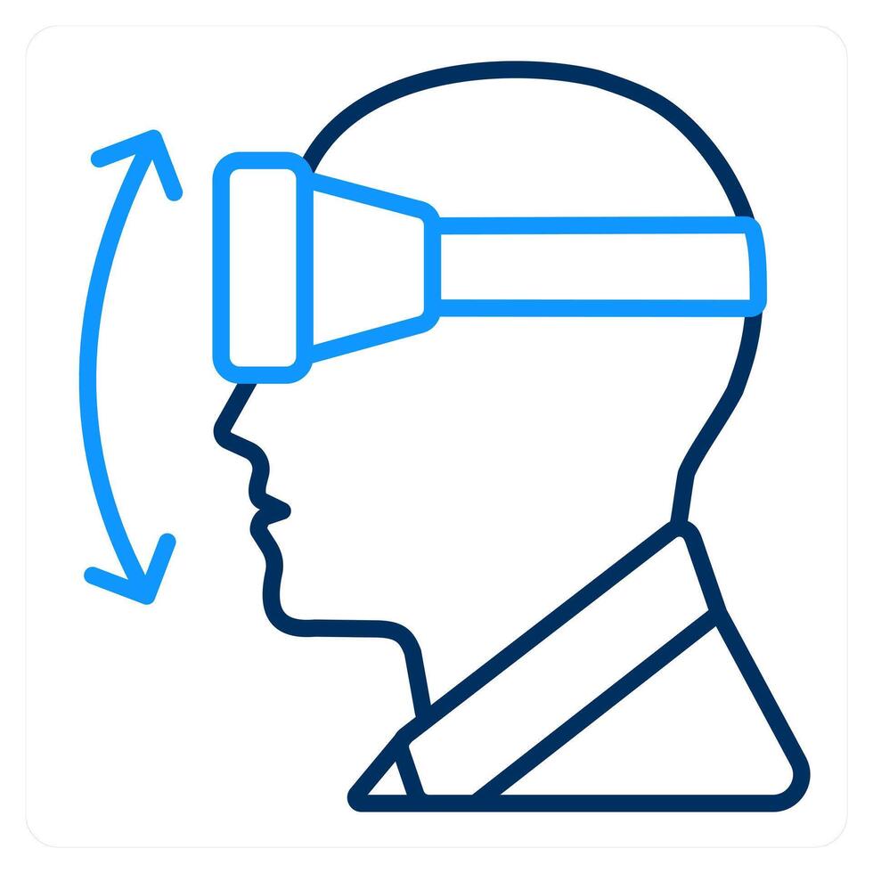 Vr Movements and virtual reality icon concept vector