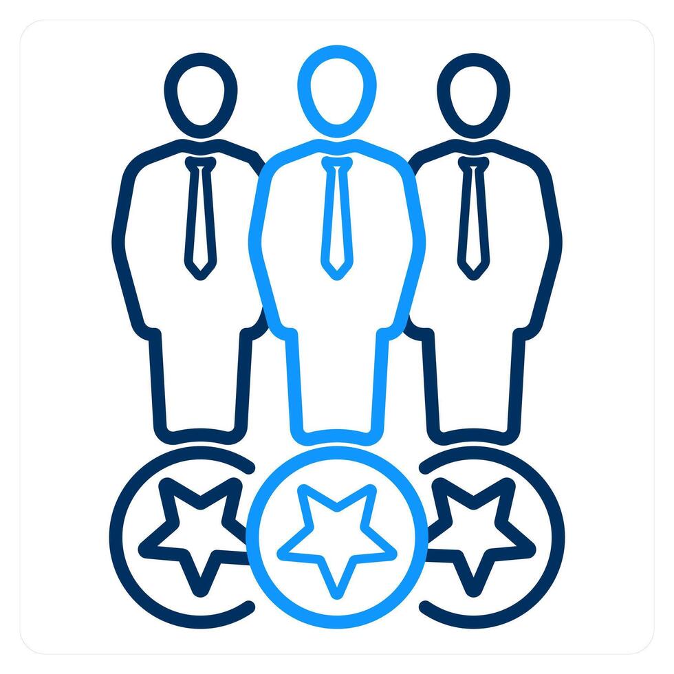 Consumers and community icon concept vector