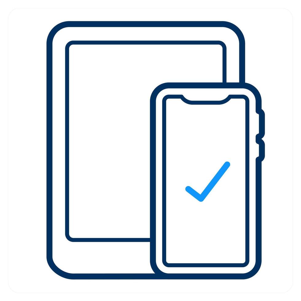 Responsive and smart icon concept vector