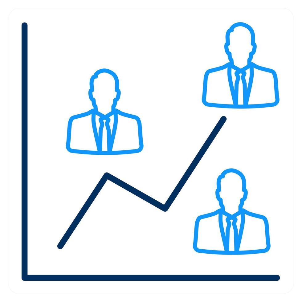 Organization Structure and team icon concept vector