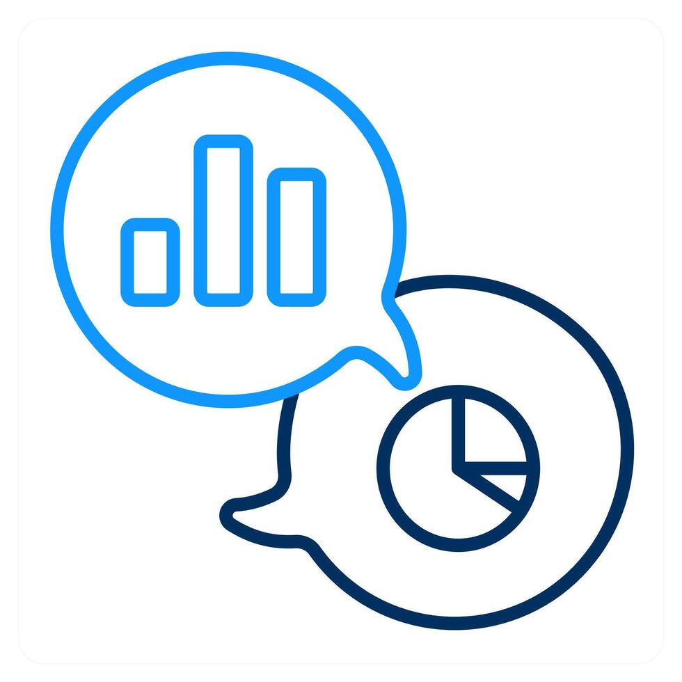 Statistics and stock icon concept vector