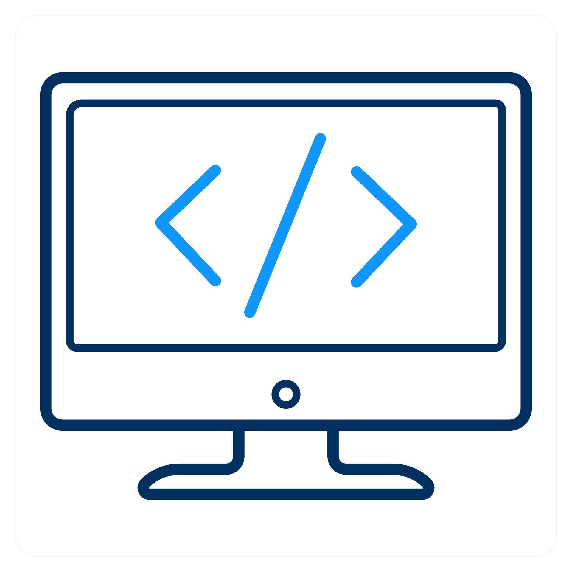 Programming and coding icon concept 52903550 Vector Art at Vecteezy