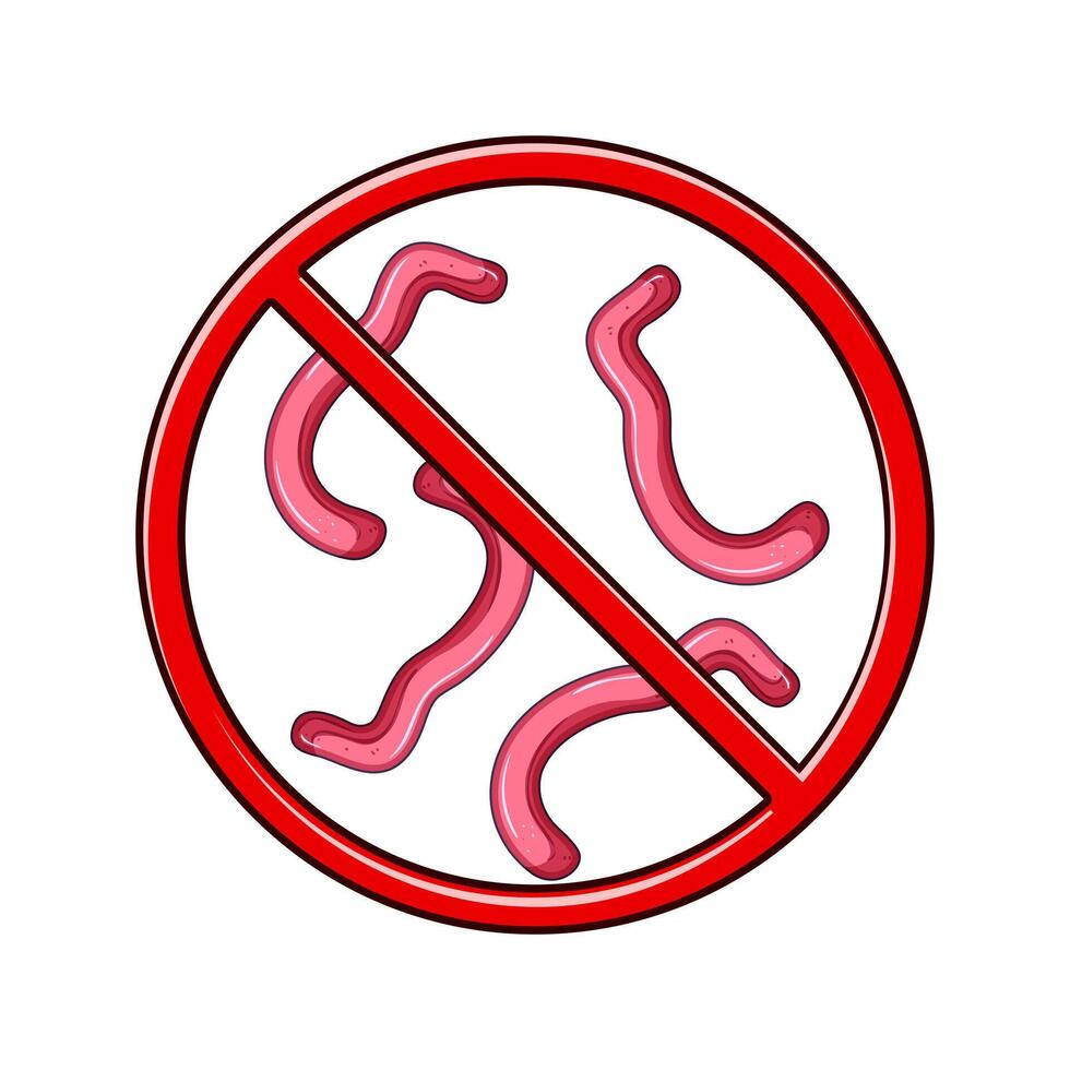 bactericide anti bacteria cartoon illustration vector