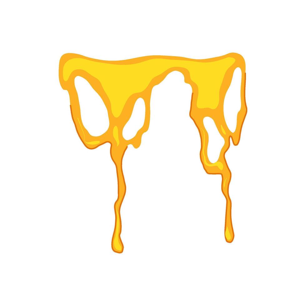mechanic dripping oil stain cartoon illustration vector