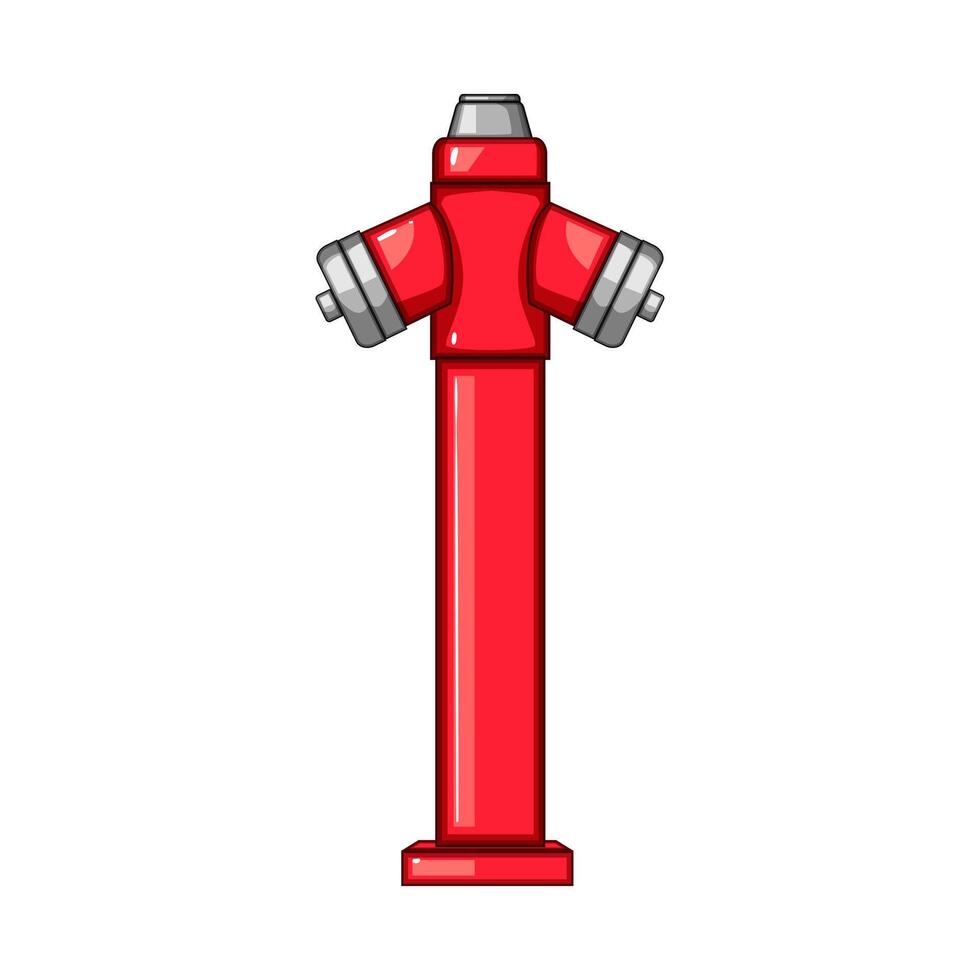 connection fire hydrant cartoon illustration vector