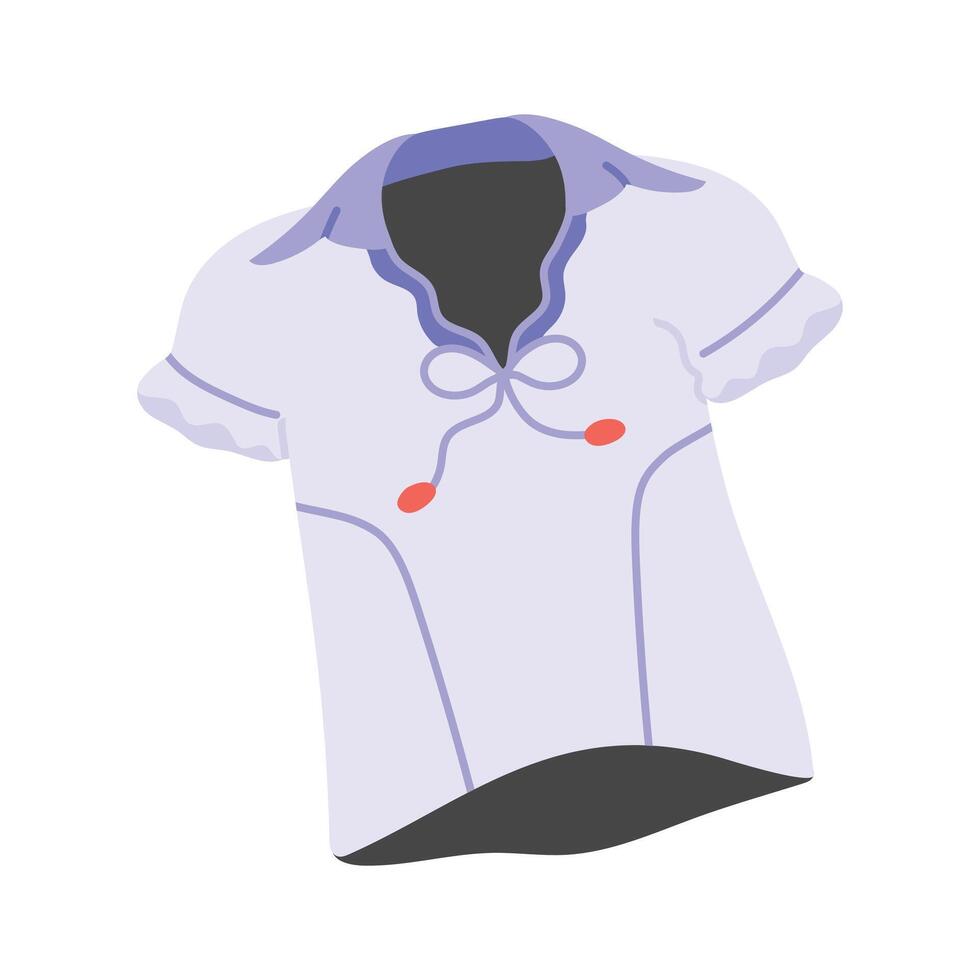 Grab this beautiful icon of shirt, dress shirt vector