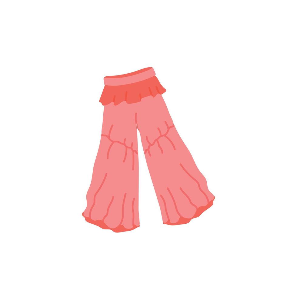Get this creative icon of flared pants in modern style vector