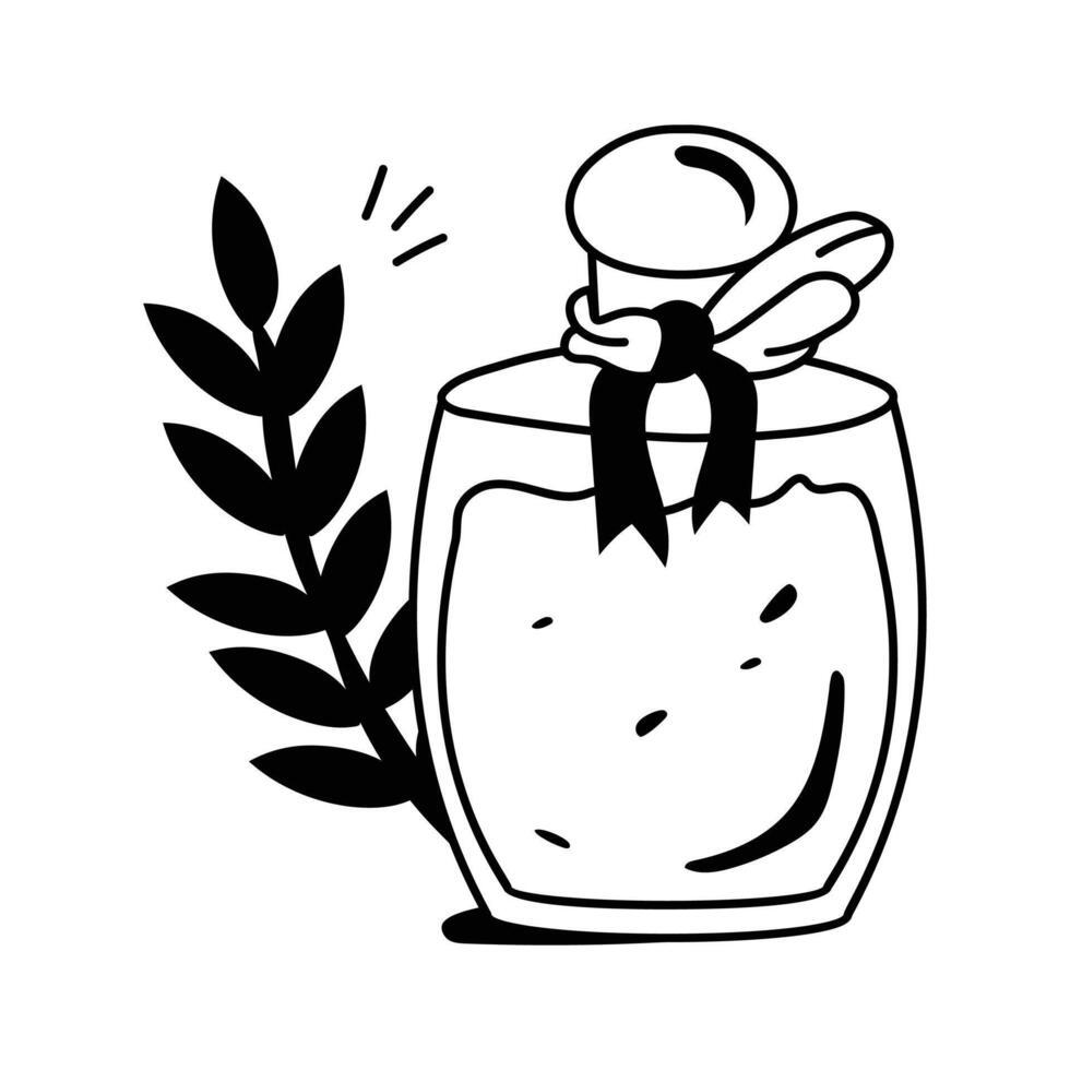Get your hands on this amazing icon of perfume vector