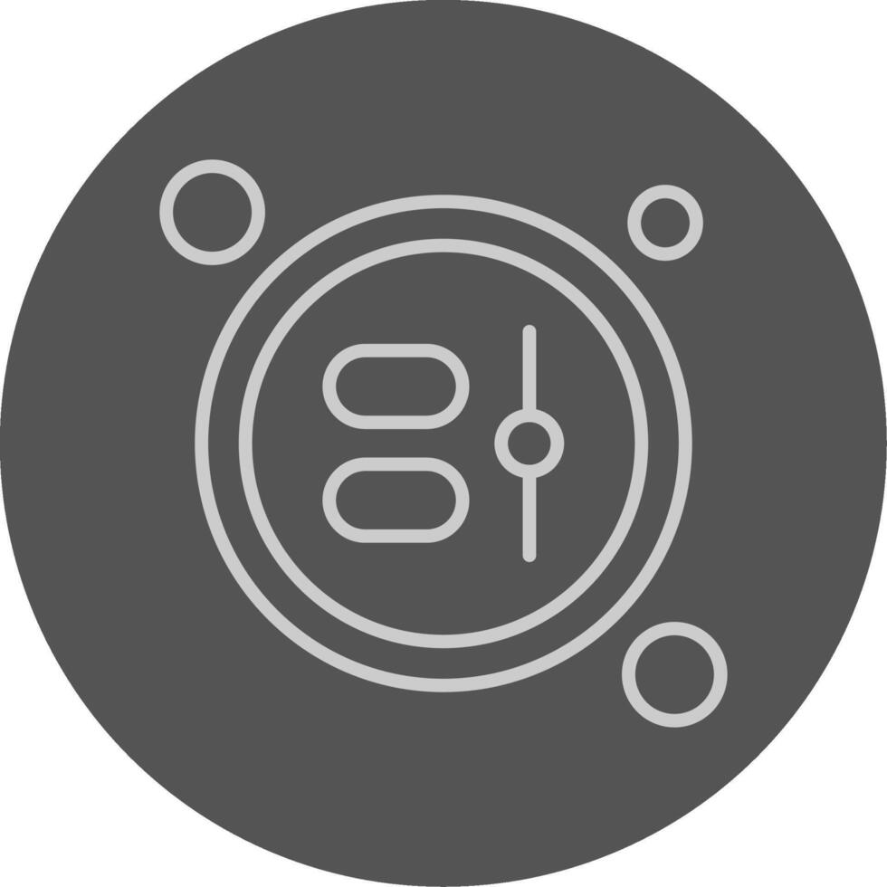 Task View Outline Style Icon vector