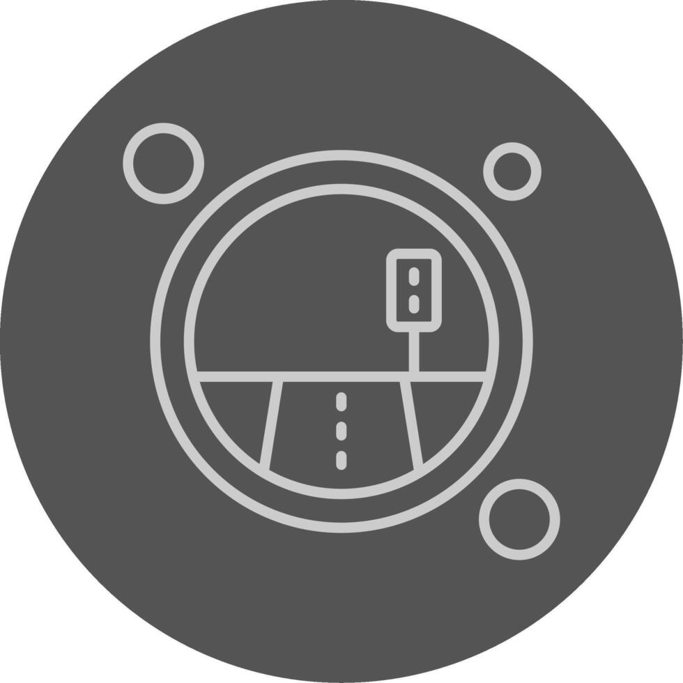 Traffic Outline Style Icon vector