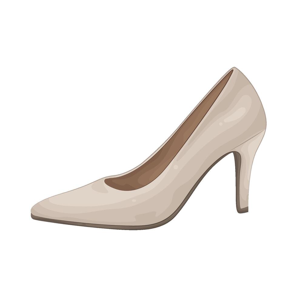 Illustration of high heels vector