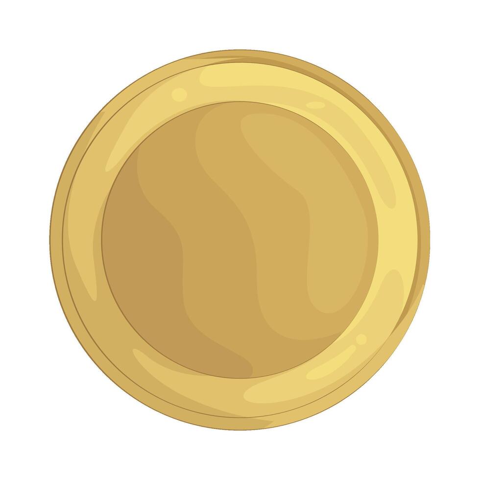 Illustration of gold coins vector