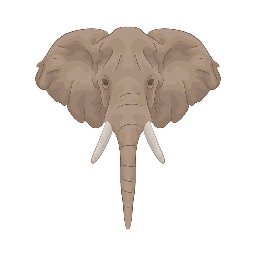 Illustration of elephant vector