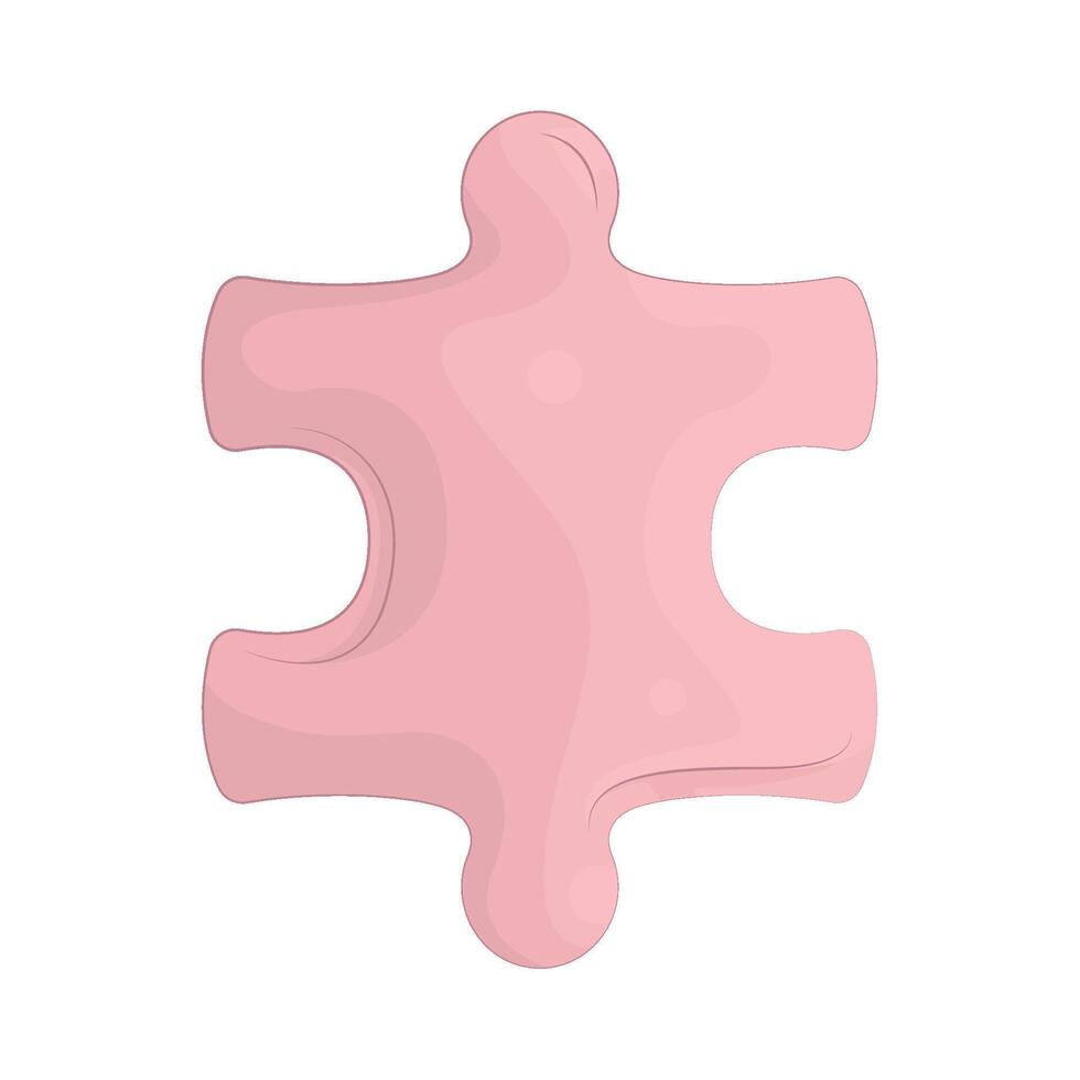Illustration of puzzle piece vector