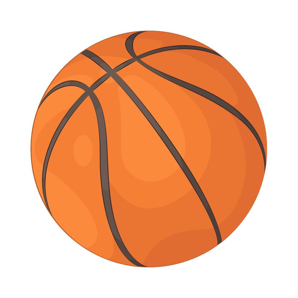 Illustration of basketball vector