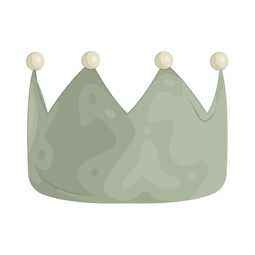 Illustration of birthday crown vector