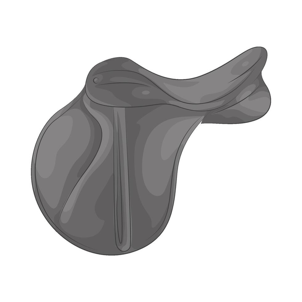 Illustration of Horse Saddle vector