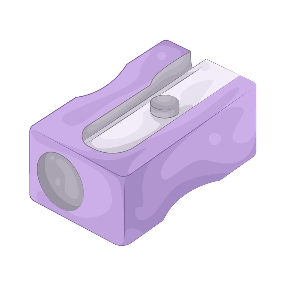 Illustration of pencil sharpener vector