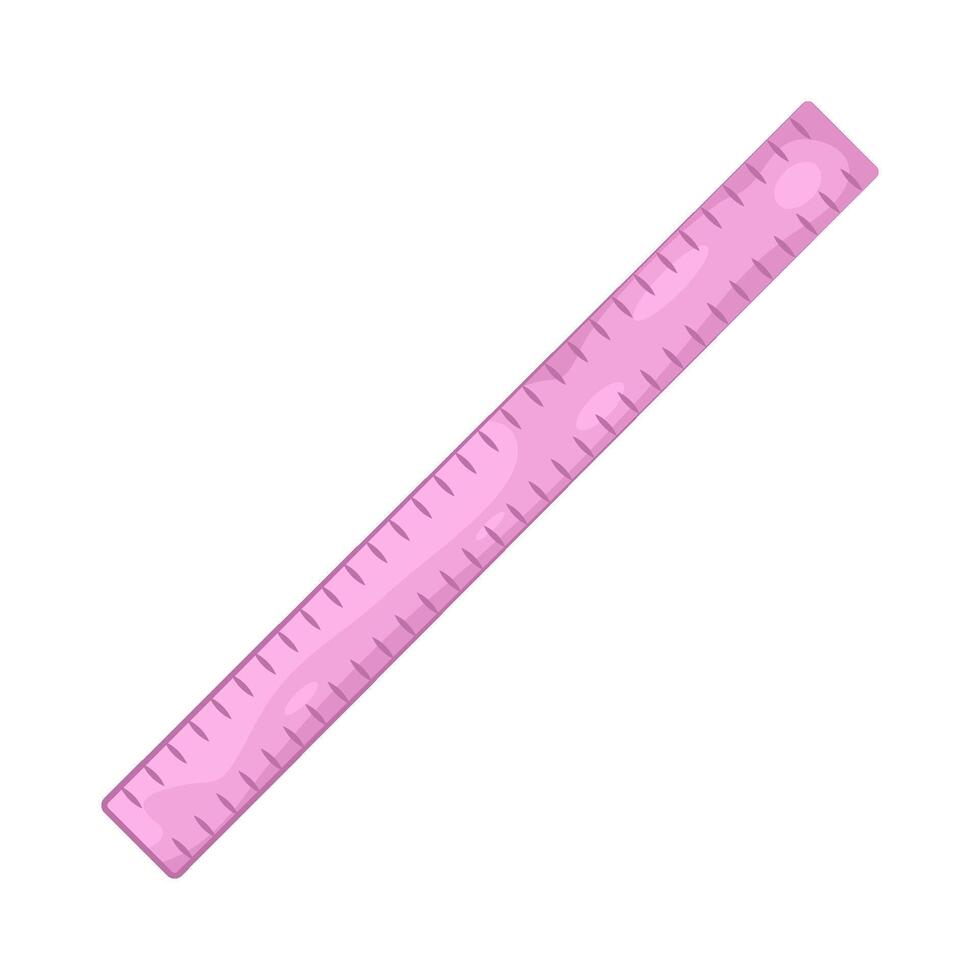 Illustration of ruler vector