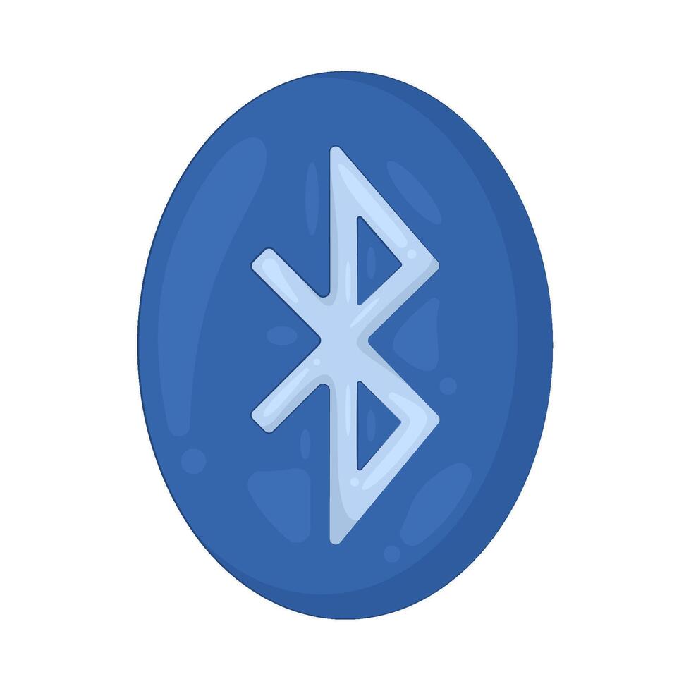 Illustration of Bluetooth vector