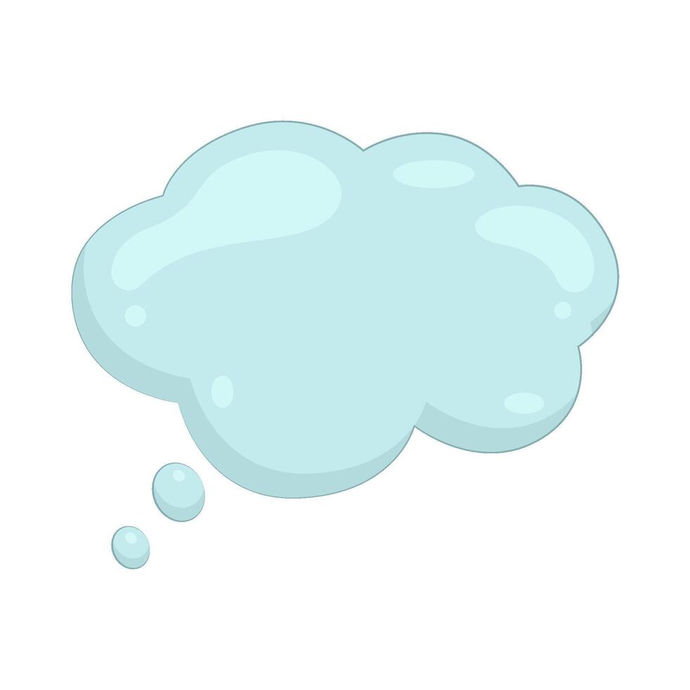 Illustration of speech bubble vector
