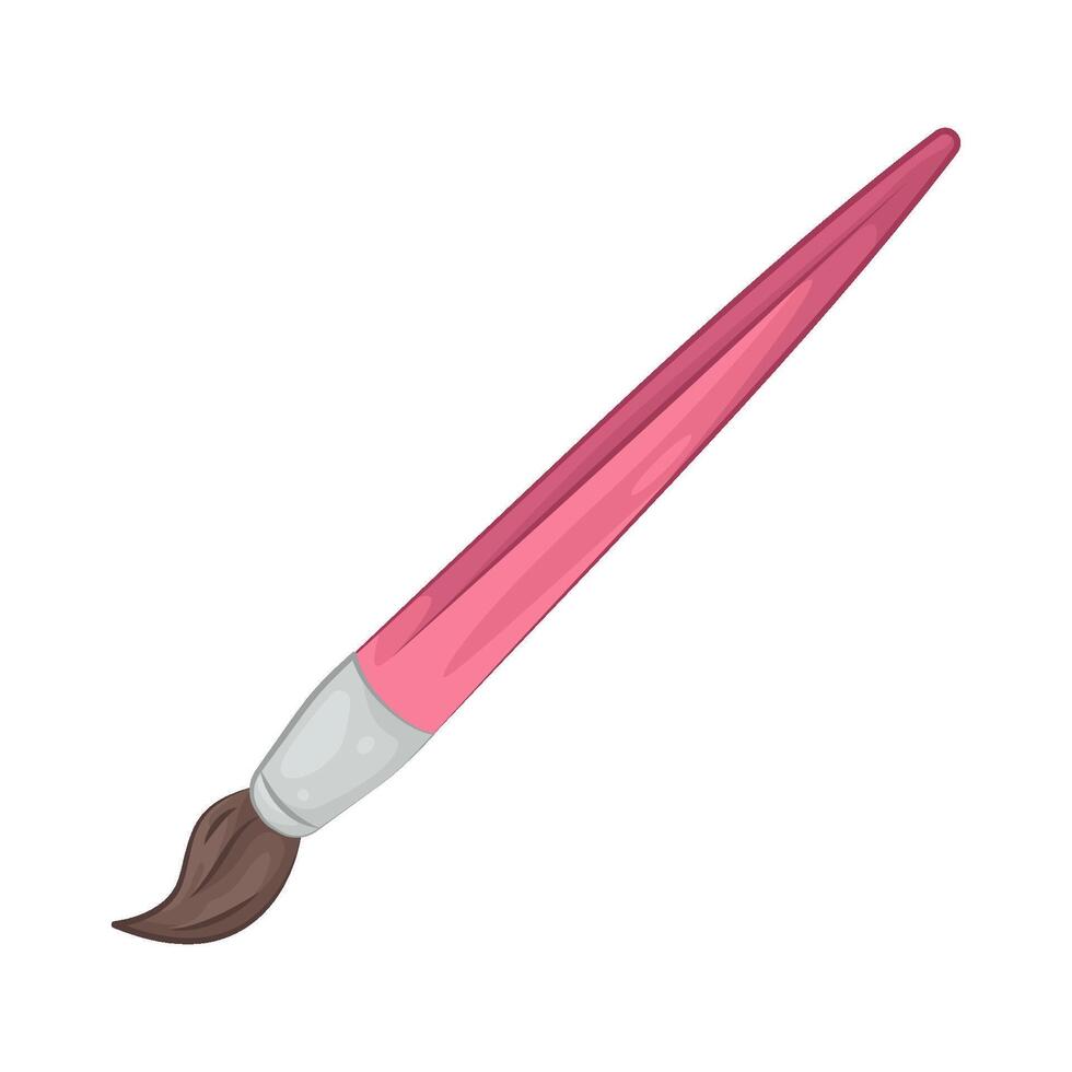 Illustration of paintbrush vector