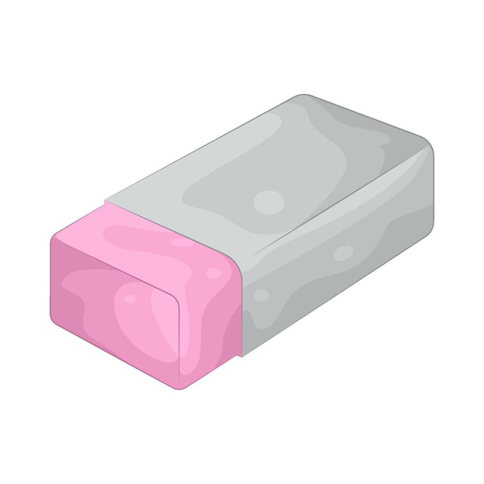 Illustration of eraser vector