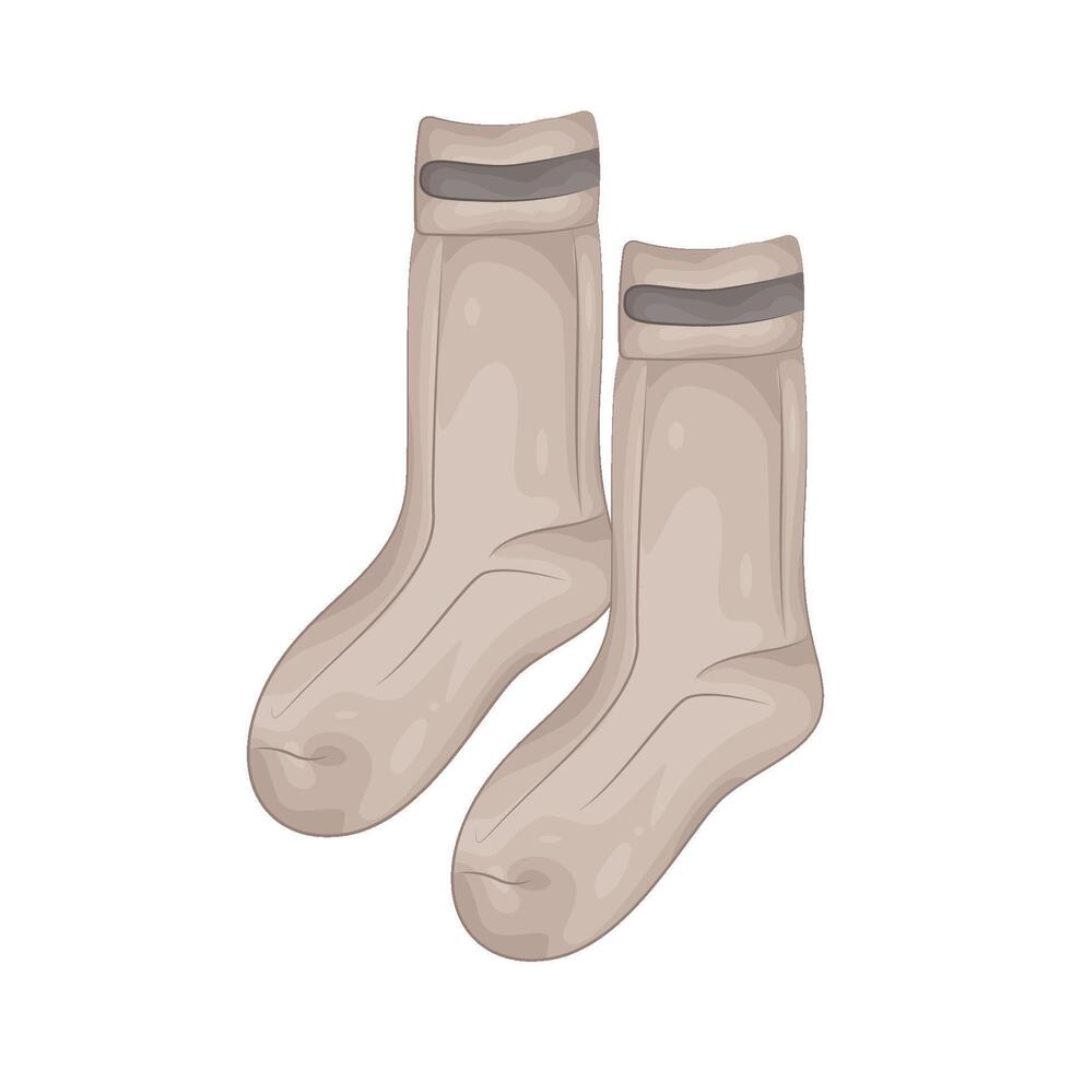 Illustration of socks vector